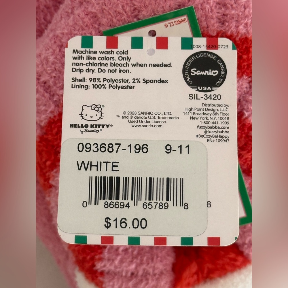 Hello Kitty Slipper Socks - Picture 2 of 5